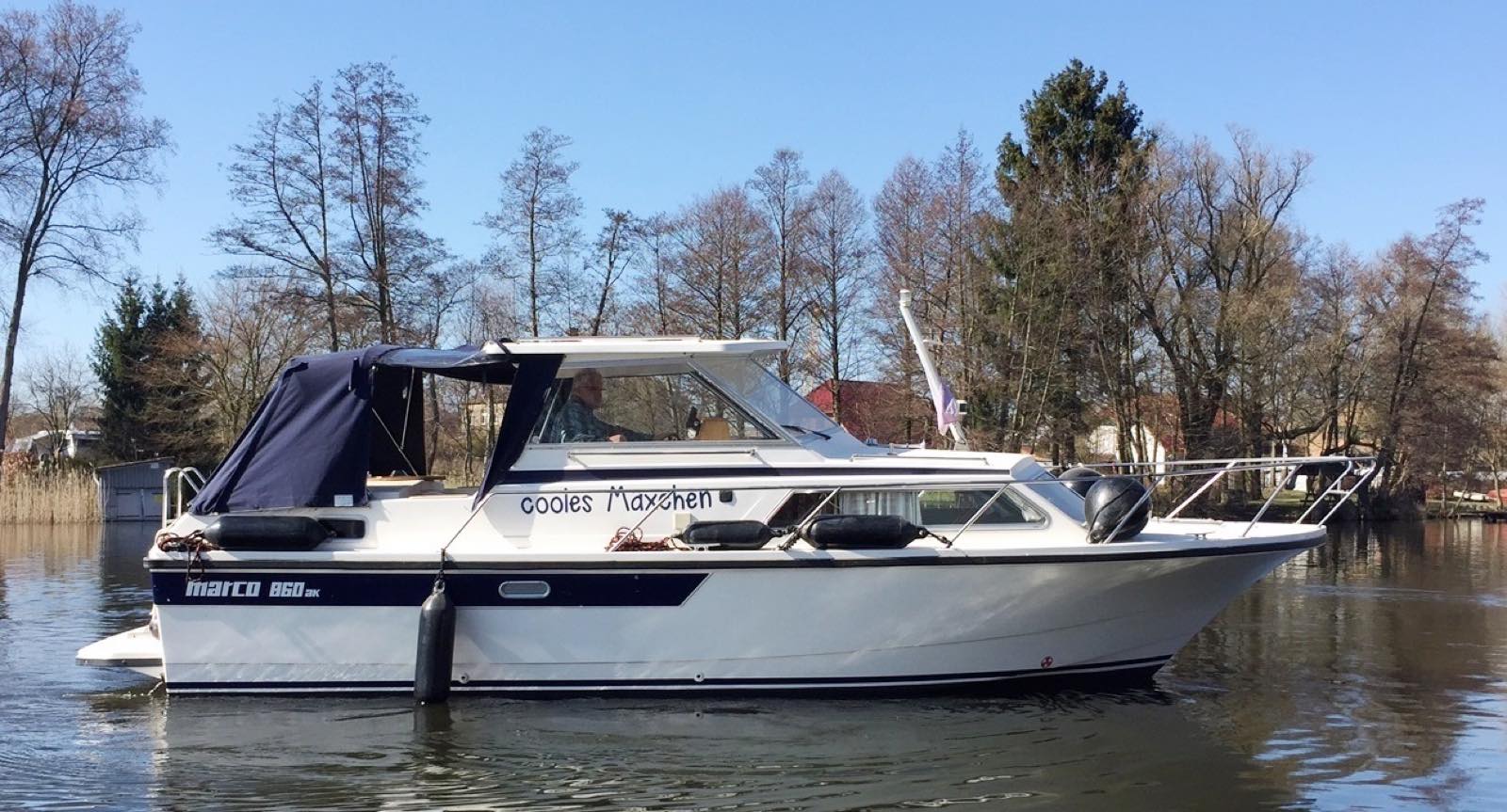 Hausboot cooles Mäxchen – Außenansicht