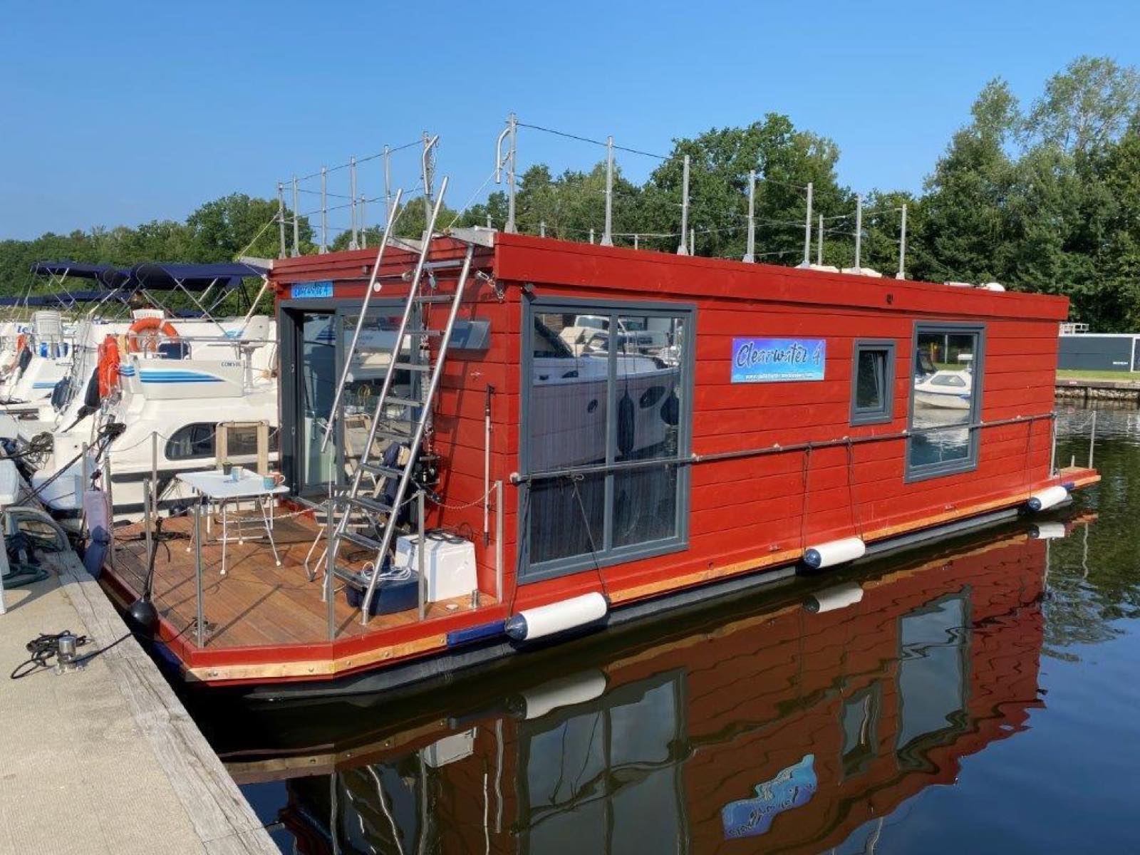 Hausboot CW 5 – an Bord