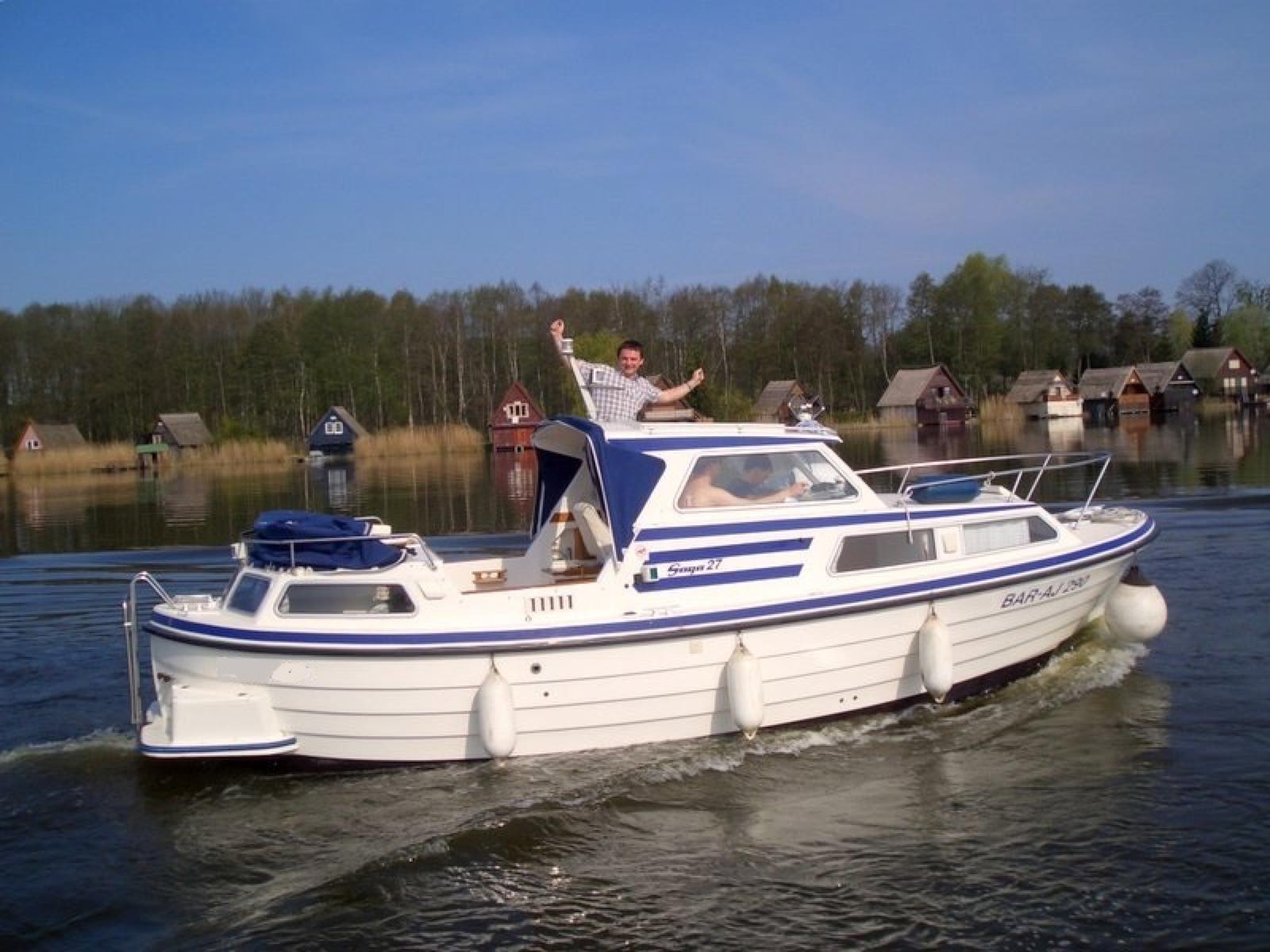 Hausboot dat Mäxchen – Außenansicht