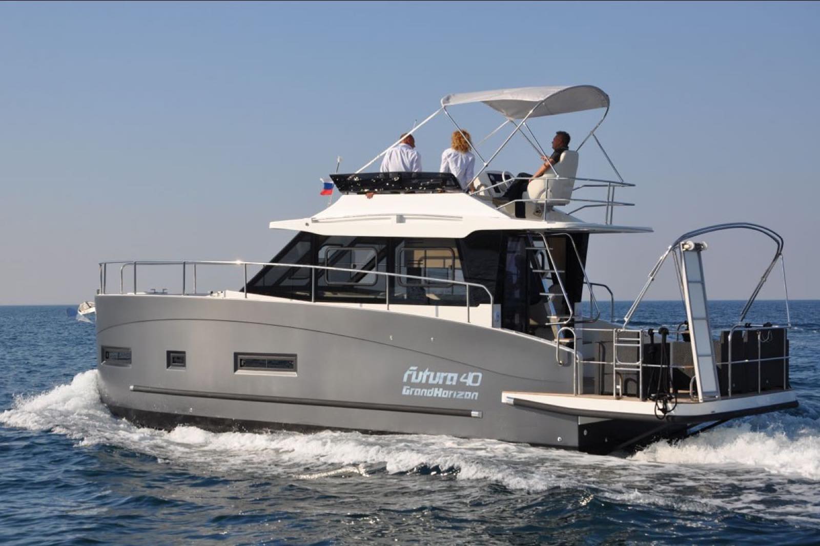 Hausboot dicker Max – an Bord