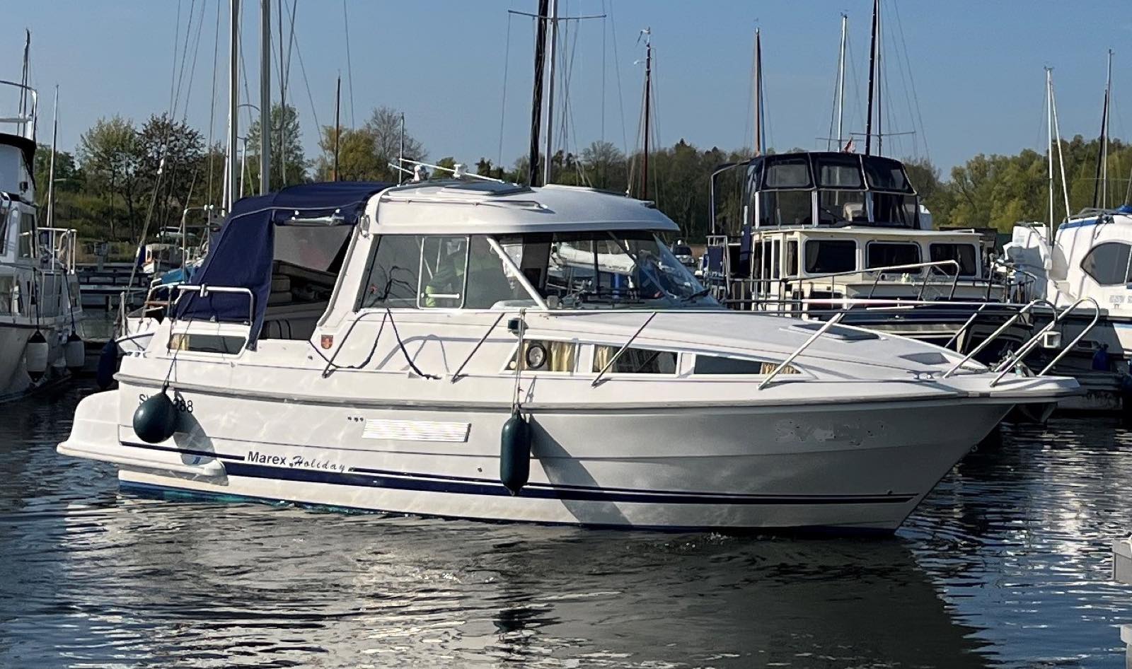 Hausboot feiner Max – an Bord