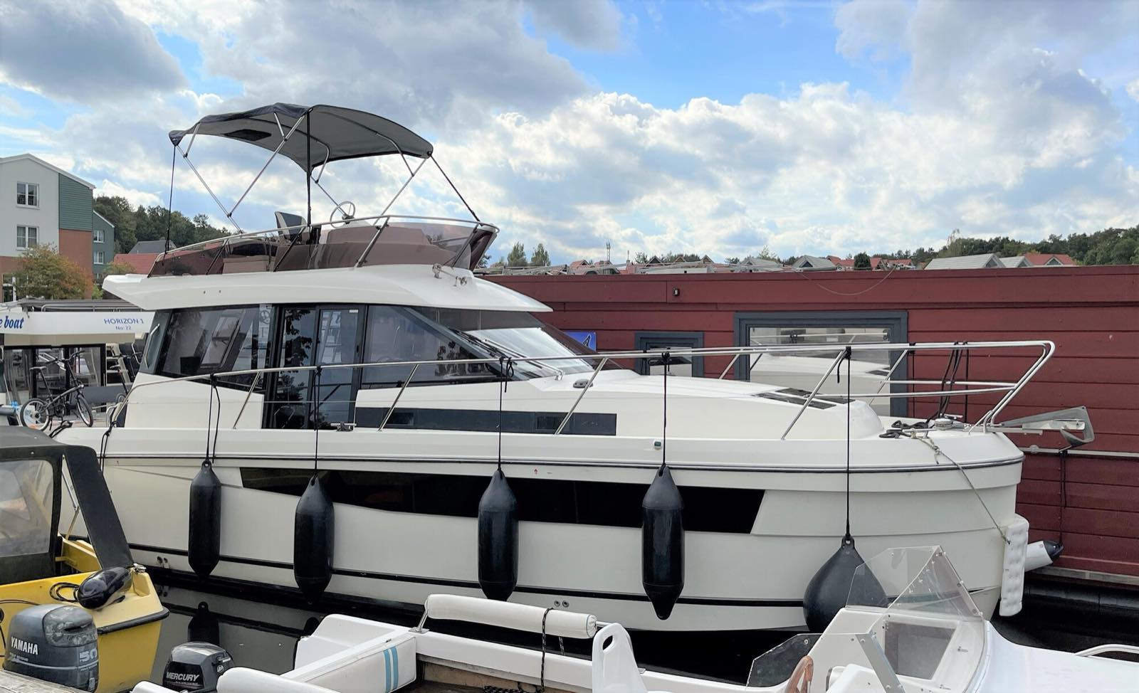 Hausboot froher Max – Außenansicht