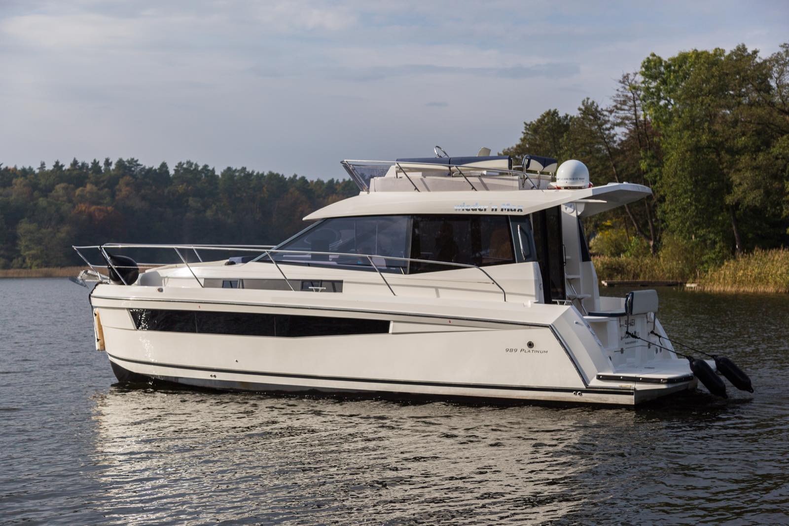 Hausboot frohes Mäxchen – Außenansicht