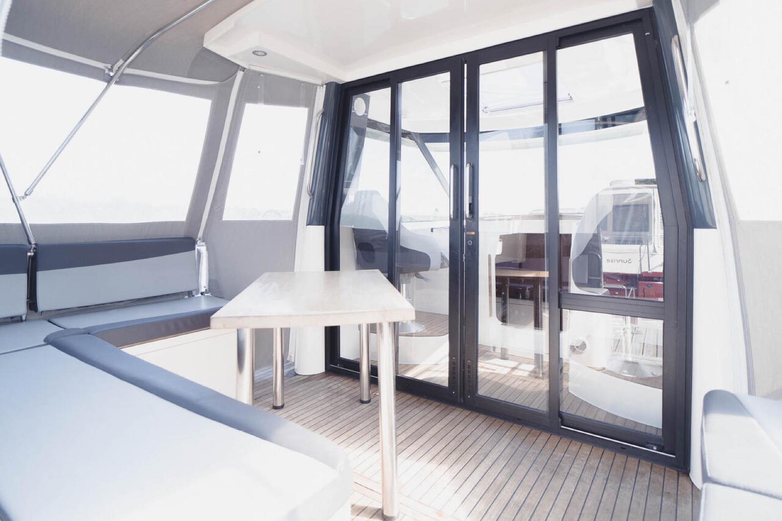 Hausboot Mary-Ann – an Bord