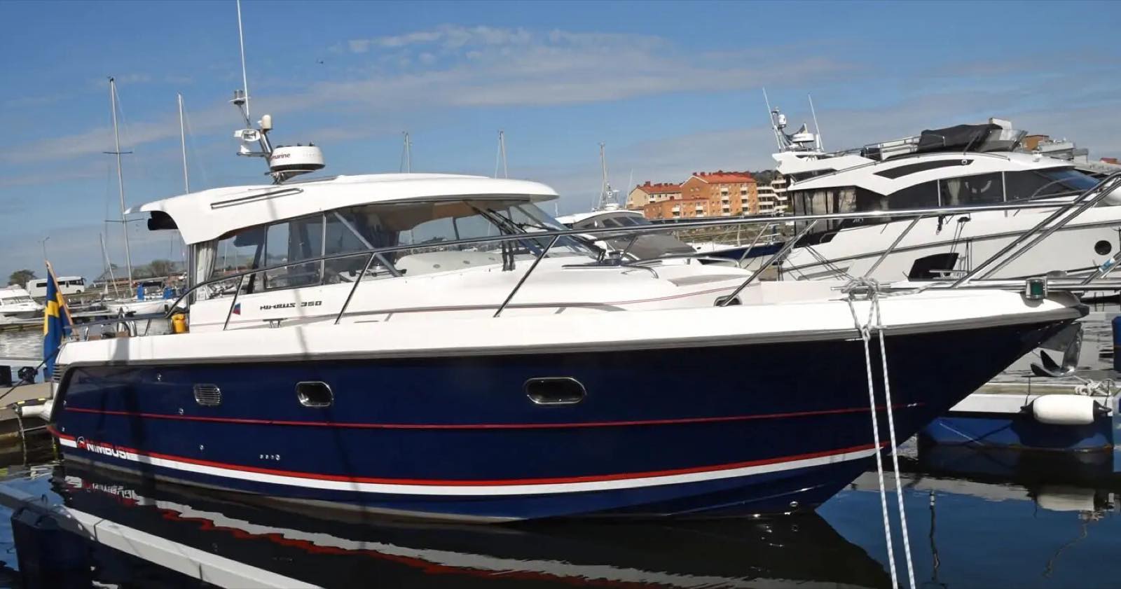 Hausboot schicker Max – Außenansicht