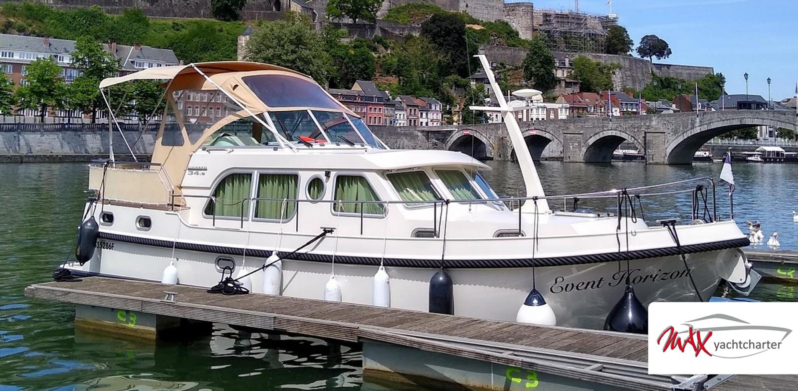 Hausboot schöner Max – Außenansicht