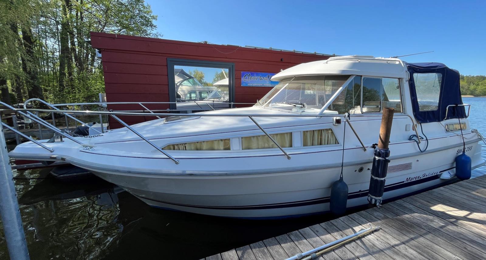 Hausboot starkes Mäxchen – Außenansicht