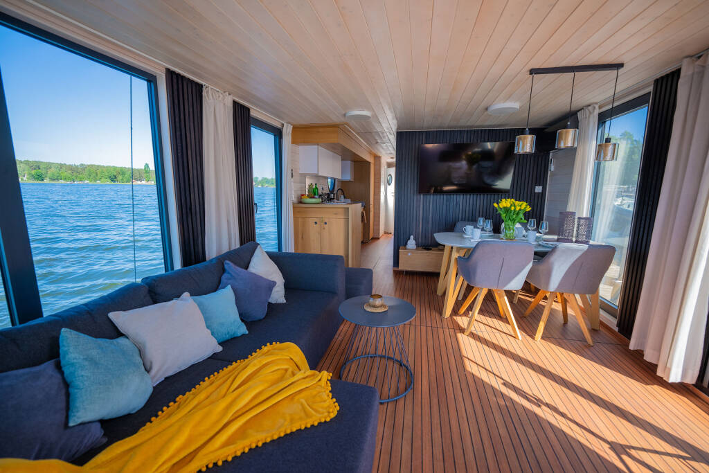 Hausboot Juno – Außenansicht