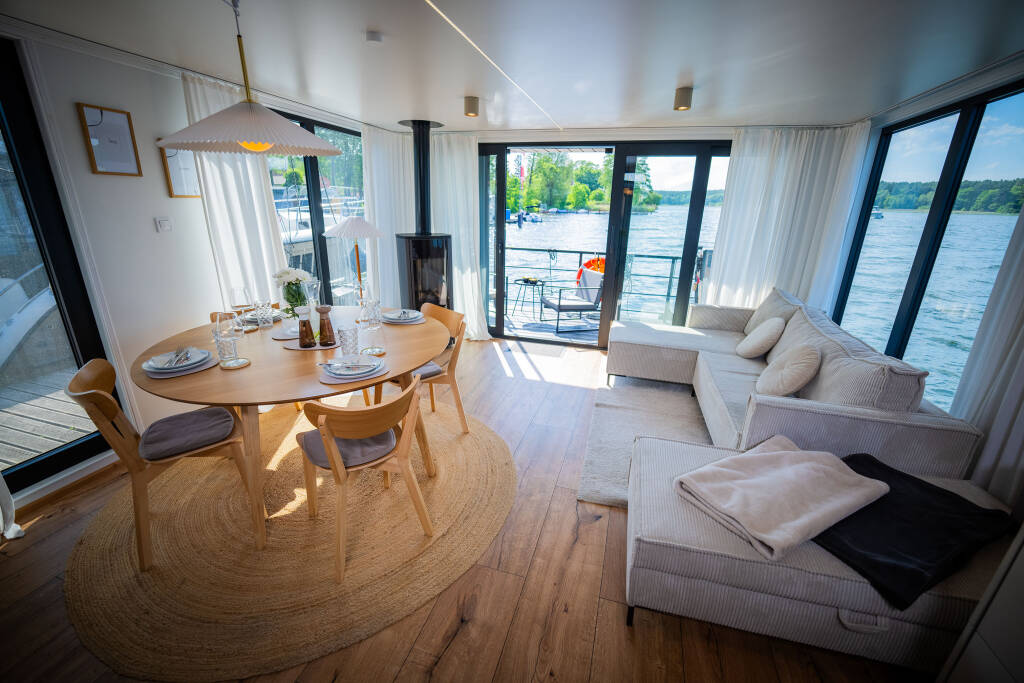 Hausboot Pina – Außenansicht