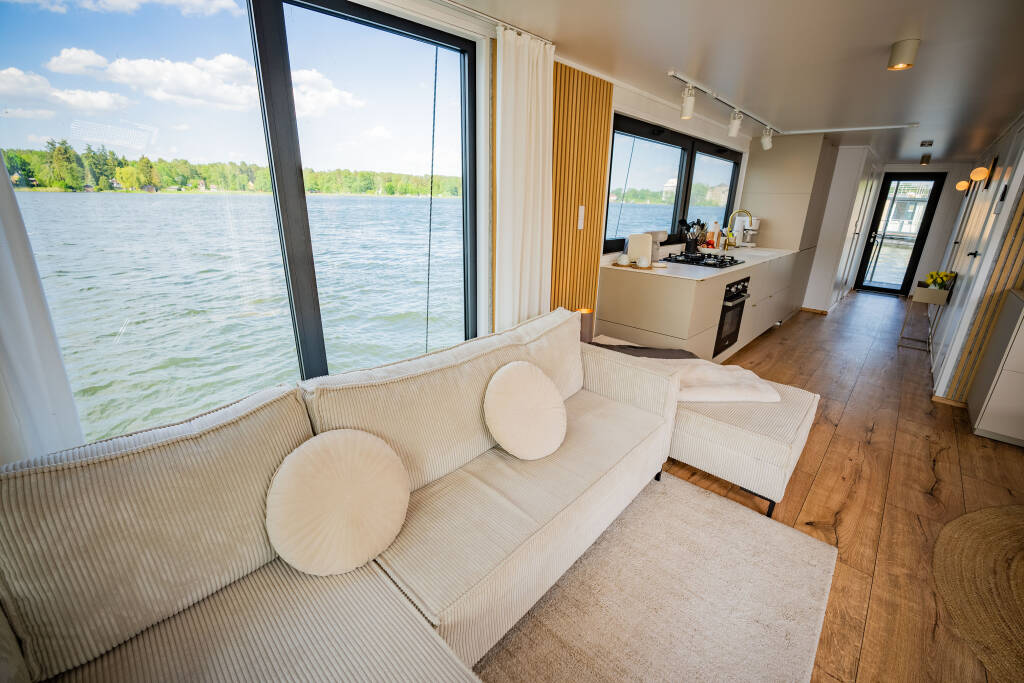 Hausboot Pina – an Bord